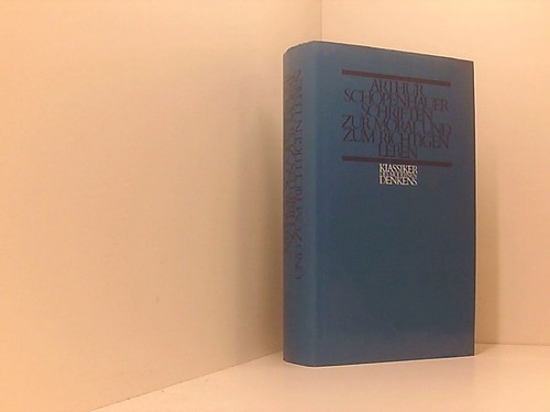Schriften zur moral - zur, zum